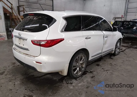 2013 Infiniti Jx35 z USA, uszkodzony, nr VIN 5N1AL0MM4DC349719